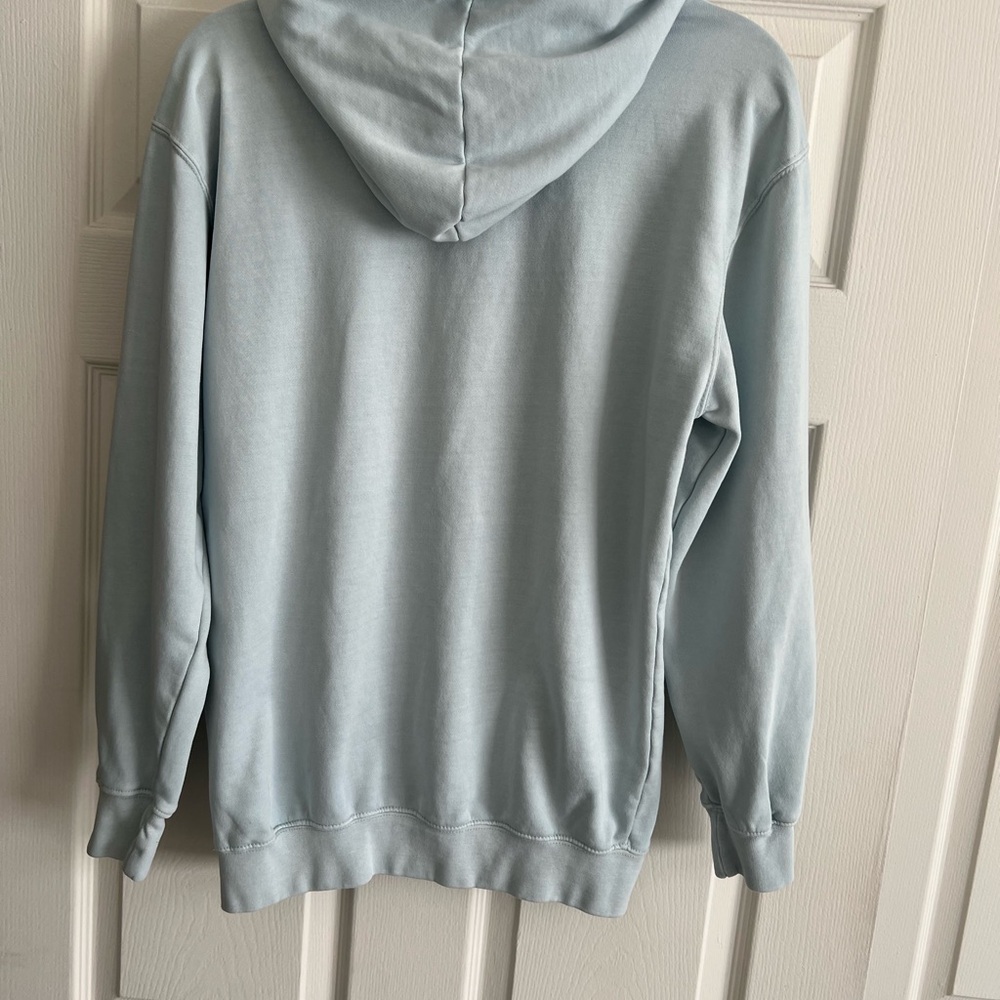 Six Flags Light Blue Hooded Sweatshirt Small - Picture 2 of 5